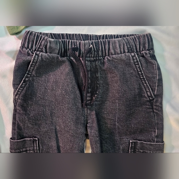 Set Of Boys Clothes- Long-Sleeve Shorts, Sweatshirt, Pants- Cool To Be Kind- 4T - Picture 4 of 14